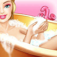 barbie beauty bath play on