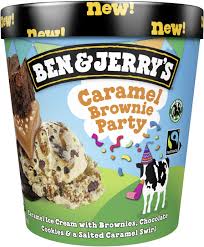 The company, founded in 1978, becomes a social enterprise icon. Ben Jerry S Glace Pot Caramel Brownie Party 465ml 405 G