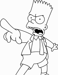 The series is a satirical depiction of american life, epitomized by the simpson family. Bart Simpson Coloring Pages Simpsons Drawings Bart Simpson Art Bart Simpson Drawing