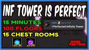 infinity tower is finally perfect