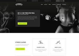 free gym template