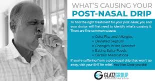 the 5 main causes of post nasal drip