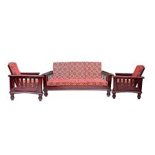 wooden sofa set with cushion sri