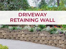 Sloping Driveway Retaining Wall Ideas