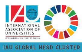 The IAU Global Cluster on Higher Education and Research for Sustainable  Development (HESD)
