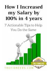 how i increased my salary by 100 in 4