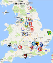 Breaking news headlines about championship, linking to 1,000s of sources around the world, on newsnow: Efl Championship Map Clubs Logos Sport League Maps