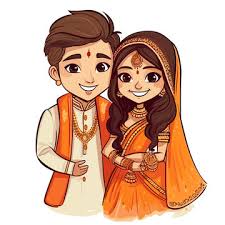 indian wedding cartoon images browse