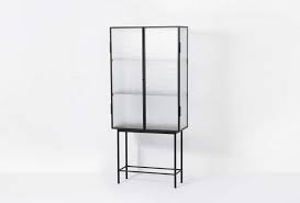 Glass And Steel Display Cabinets