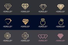 set of jewelry logo design 555154