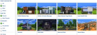 the sims 4 how to place lots from packs