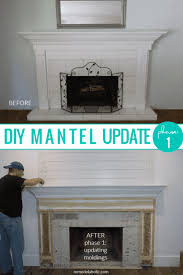 Diy Fireplace Makeover Part One