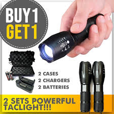 flashlight rechargeable 1 take 1