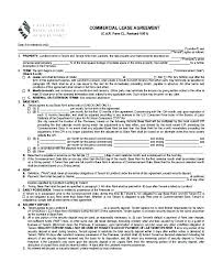 Free Residential Lease Agreement Template Word Commercial