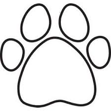 dog paw clipart free images at clker