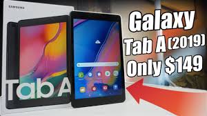The galaxy tab a 8.0 (2019) features a sleek metallic design meant to give it a premium look and feel. Samsung Galaxy Tab A 8 0 Inch 2019 Edition Unboxing First Look Youtube