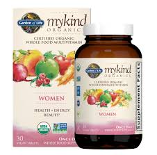 garden of life mykind organics women s