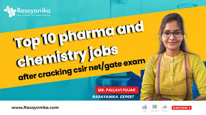 chemistry jobs after net gate exam