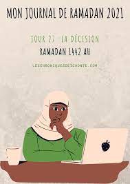 Mon journal de Ramadan 2021 – Les Chroniques de Tchonté