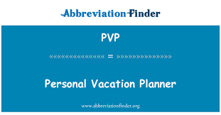 Pvp Definition Personliga Semester Planerare Personal