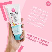 cathy doll makeup remover toner serum