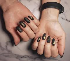 54 black and gold nails stunning ideas