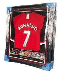 cristiano ronaldo autographed