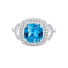 Sterling Silver Mystic Blue Quartz Ring