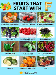 18 flavorful fruits that start with f