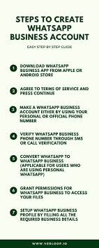 create your whatsapp business account