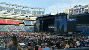 Gillette Stadium Section 132 Row 22 Seat 2 Kenny Chesney