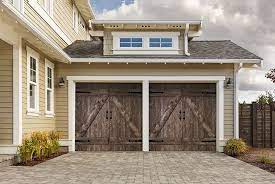 decorative garage door trim ideas