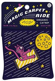 magic carpet ride catnip cat toy from