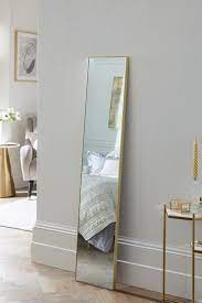 Buy Gold Slim Full Length Mirror From