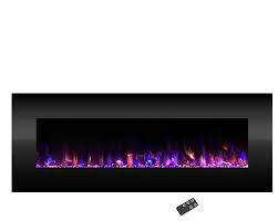Electric Color Changing Fireplace Wall