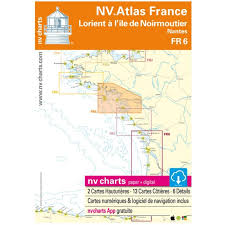 Nv Charts Fr 6 Nv Atlas France Lorient Noirmoutier And Nantes And Download
