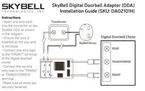 Ring video doorbell pro, with hd video, motion activated alerts, easy installation (existing doorbell wiring required). Do I Need A Digital Doorbell Adapter How Do I Install It Skybell Technologies