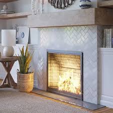 Warm Up With Fireplace Tile Ideas