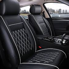 7pcs Auto 5 Seat Car Seat Cover Leather