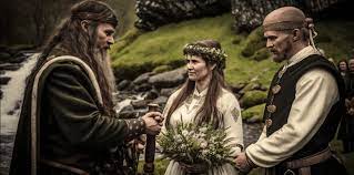 what does viking handfasting ceremony