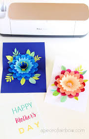 How to make a mother's day pop up card. Diy Happy Mother S Day Card With Pop Up Flower A Piece Of Rainbow