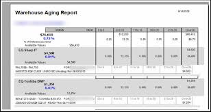 Id333 Inventory Aging Report By Warehouse Overview