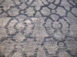 design rug hand knotted bamboo silk