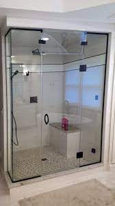 custom showers precision glass shower