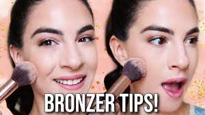 how to apply bronzer beginner you