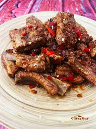garlic braised pork ribs chinese