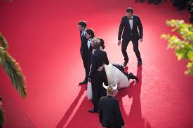 cannes red carpet incident
