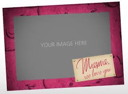 Mothers Day Picture Card Template Premium Photoshop