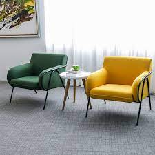 Single Seater Fabric Sofa Modern