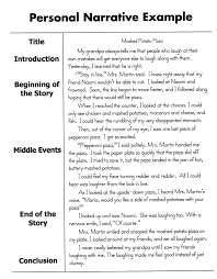 Essay Example Of Good Narrative Essay Narrative Essays About Life Resume  Introduction Sentence